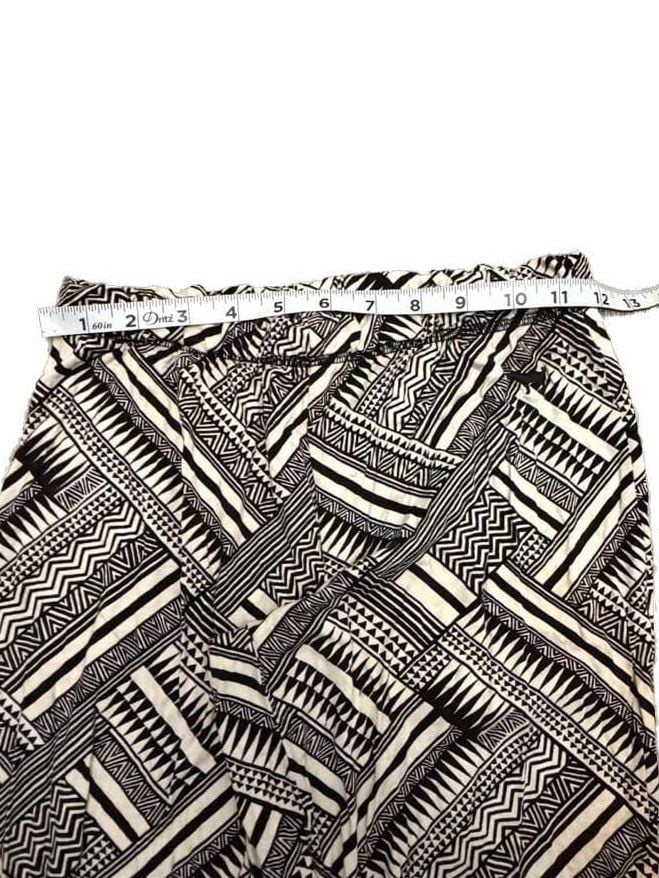 VS PINK Geo Print Wide Leg Beach Pants 4
