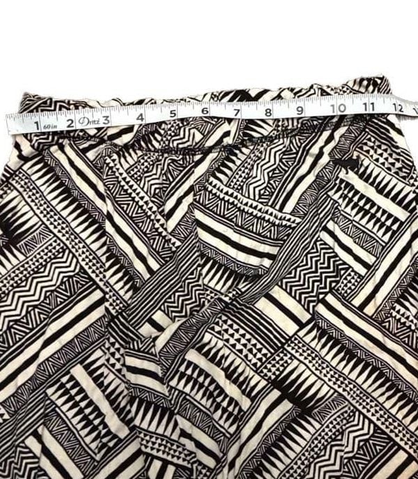 VS PINK Geo Print Wide Leg Beach Pants 6