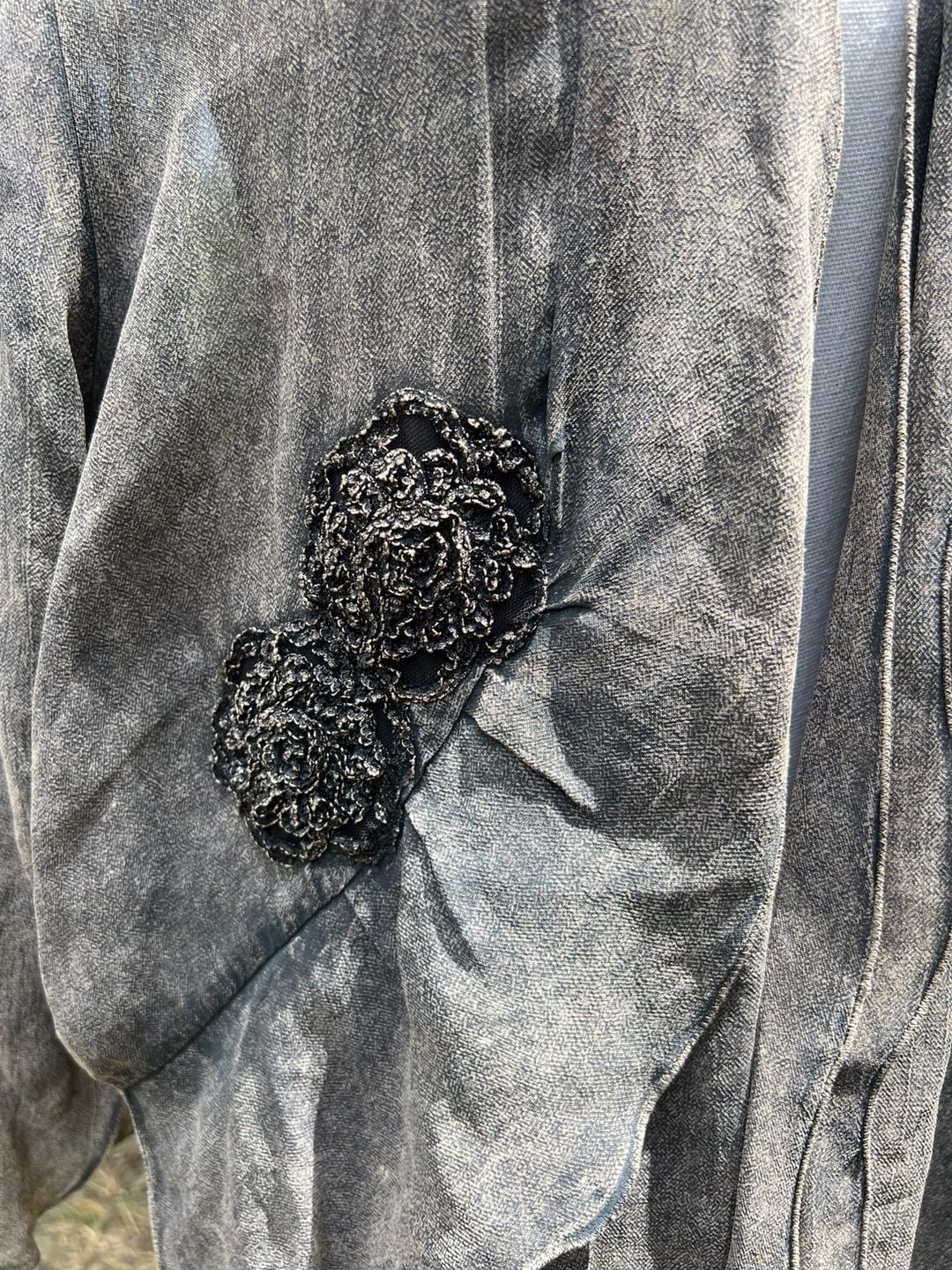 Luiselle Creazioni Moda Positano Boho Embroidered Cardigan Jacket 7