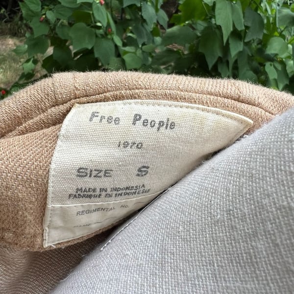 Free People Utility Field Jacket with Hood and Drawstring Waist