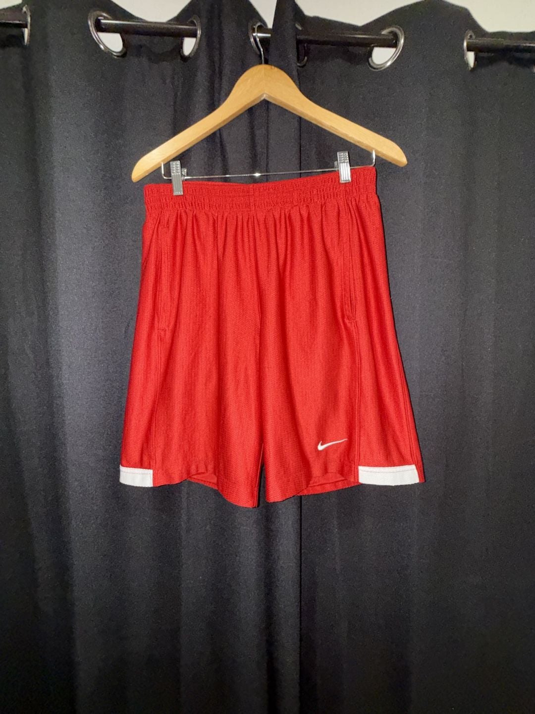 Nike Men's Red Athletic Performance Basketball Shorts 2