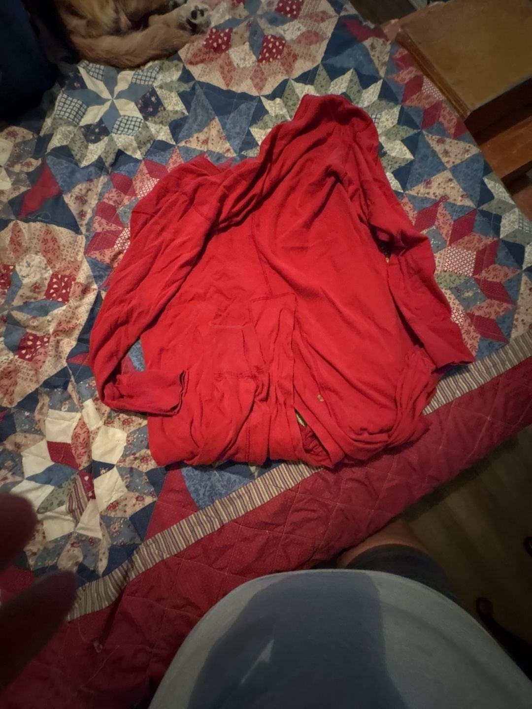 Duofold Long Johns Mens Small Red Thermal Union Suit One Piece USA Base Layer 2