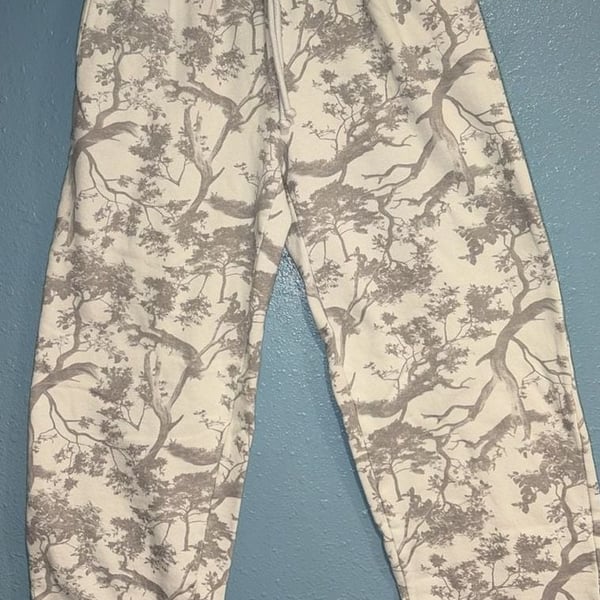 VINYL Tree Print Baggy Sweatpants