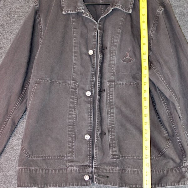 Jordan Essentials Canvas Workwear Chore Jacket Black FN4527-010