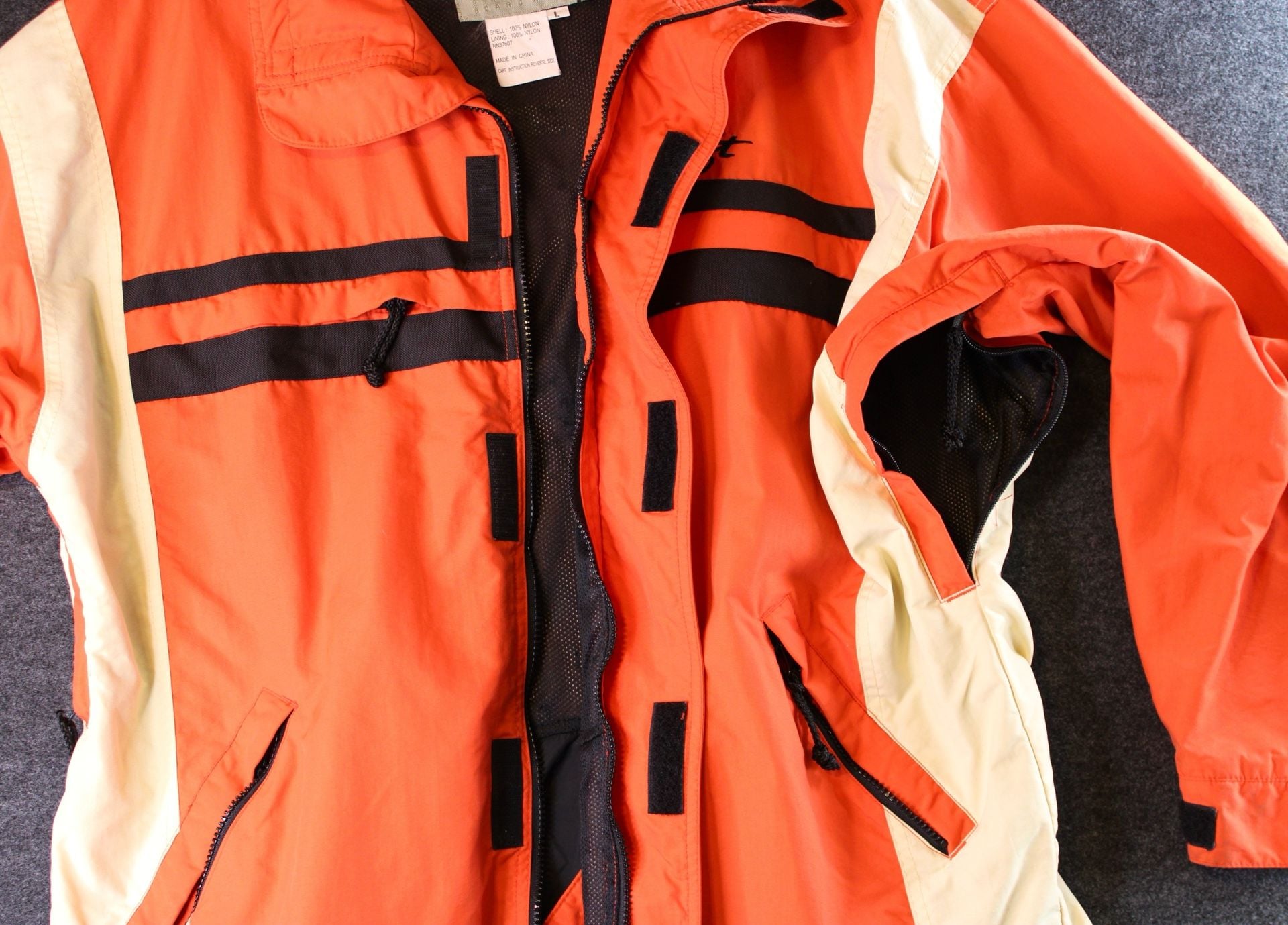 Vintage Drift Boardwear Orange Ski Snowboard Jacket 7