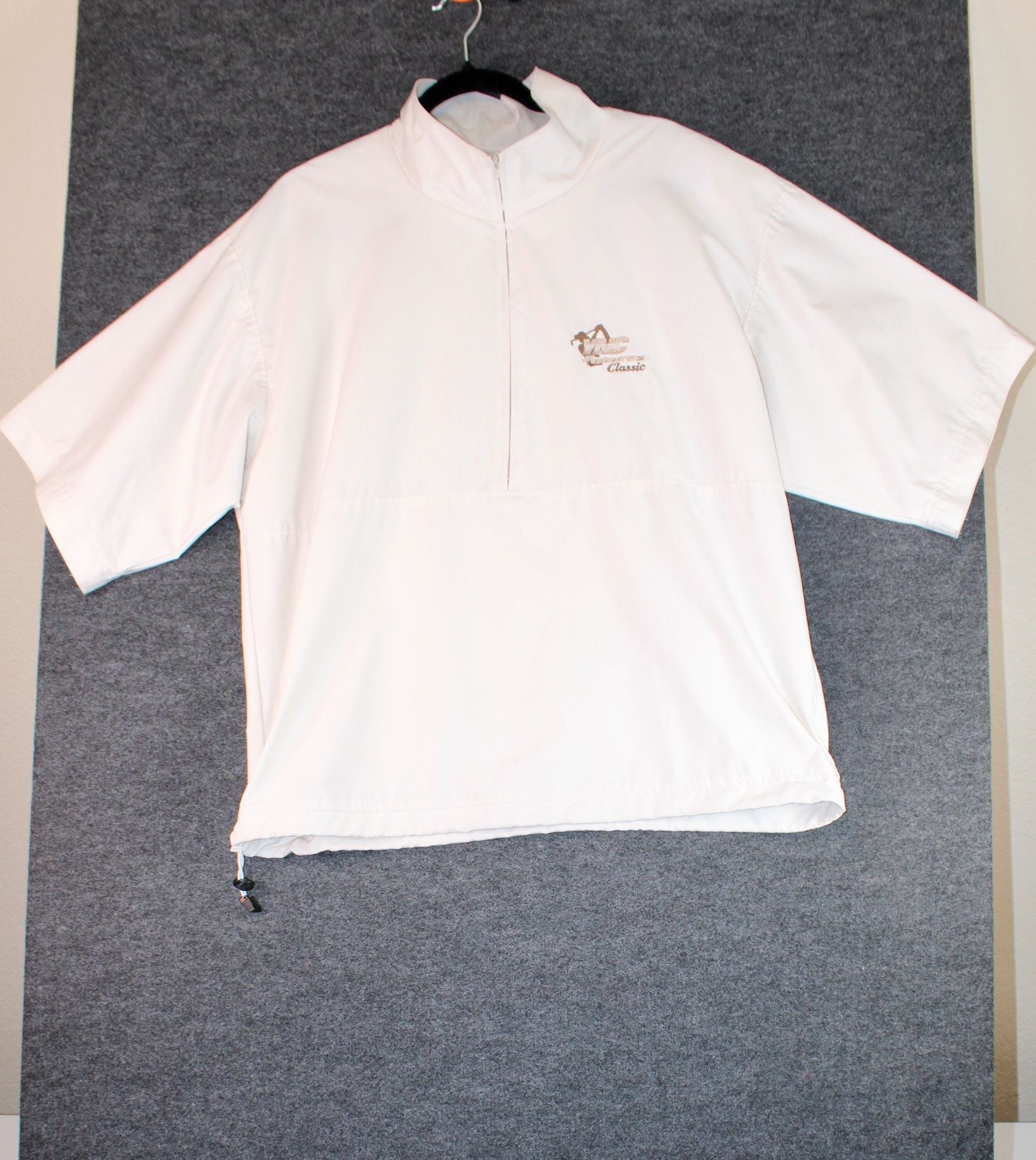 Zero Restriction Gore-Tex Windstopper Short Sleeve 1/2 Zip Golf Pullover 3