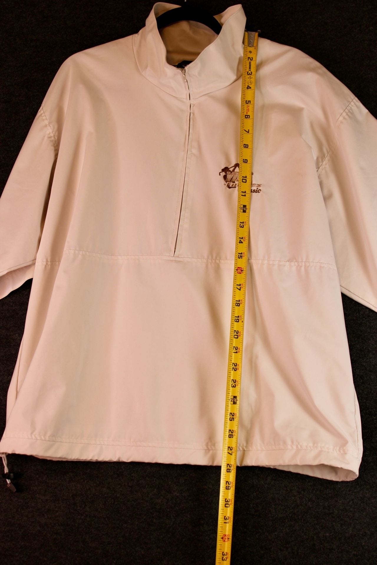 Zero Restriction Gore-Tex Windstopper Short Sleeve 1/2 Zip Golf Pullover 2