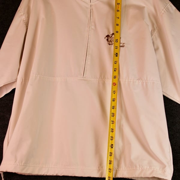Zero Restriction Gore-Tex Windstopper Short Sleeve 1/2 Zip Golf Pullover