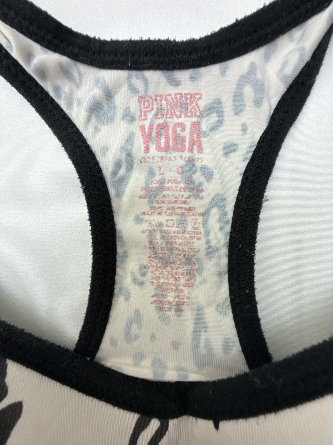 Victoria Secret PINK Sports Bra XS White Solid Wireless 3
