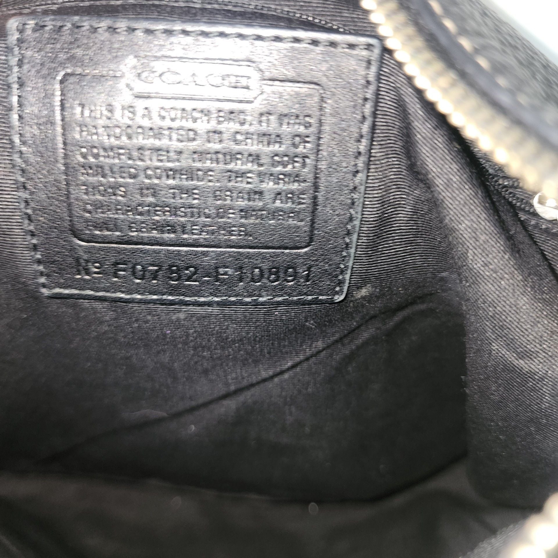 COACH💥LIMITED EDITION~VINTAGE💥Black Pebble Leather Chelsea Shoulder Bag 8