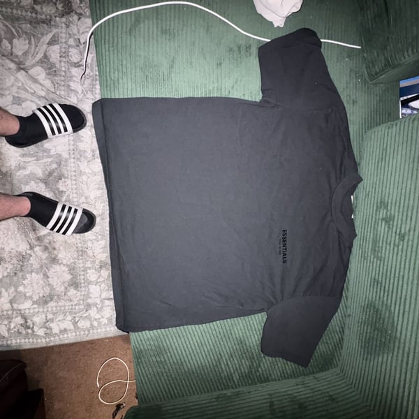 Fear of God Essentials Core Collection Short Sleeve T-Shirt in Stretch Limo