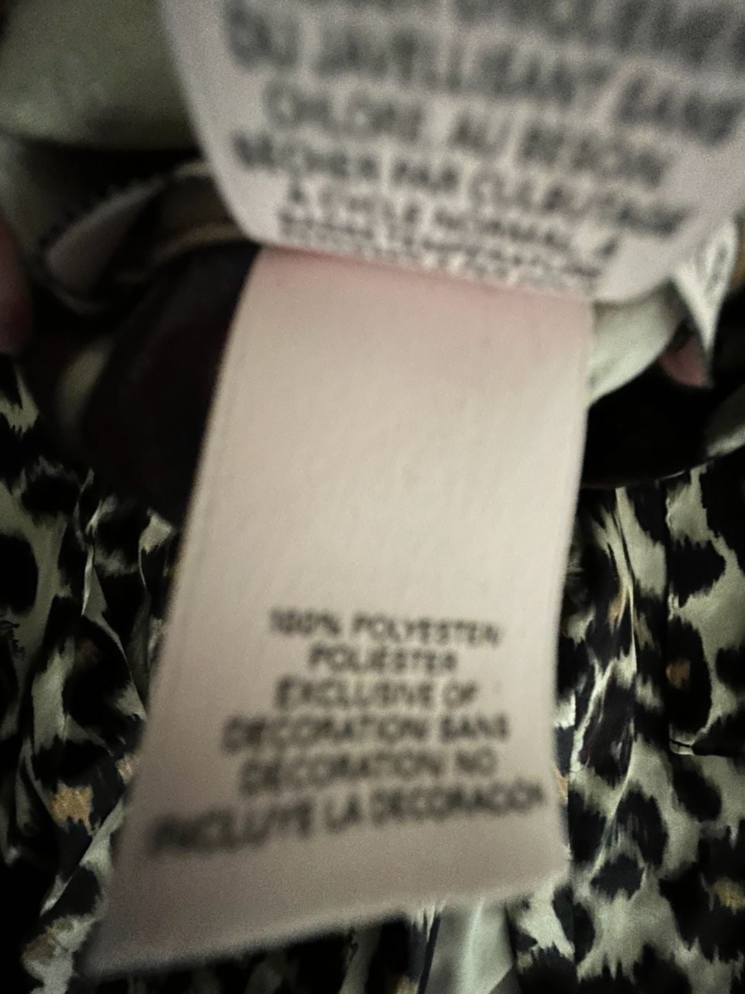 Victoria's Secret Leopard Print Satin Long Sleeve Pajama Set 3