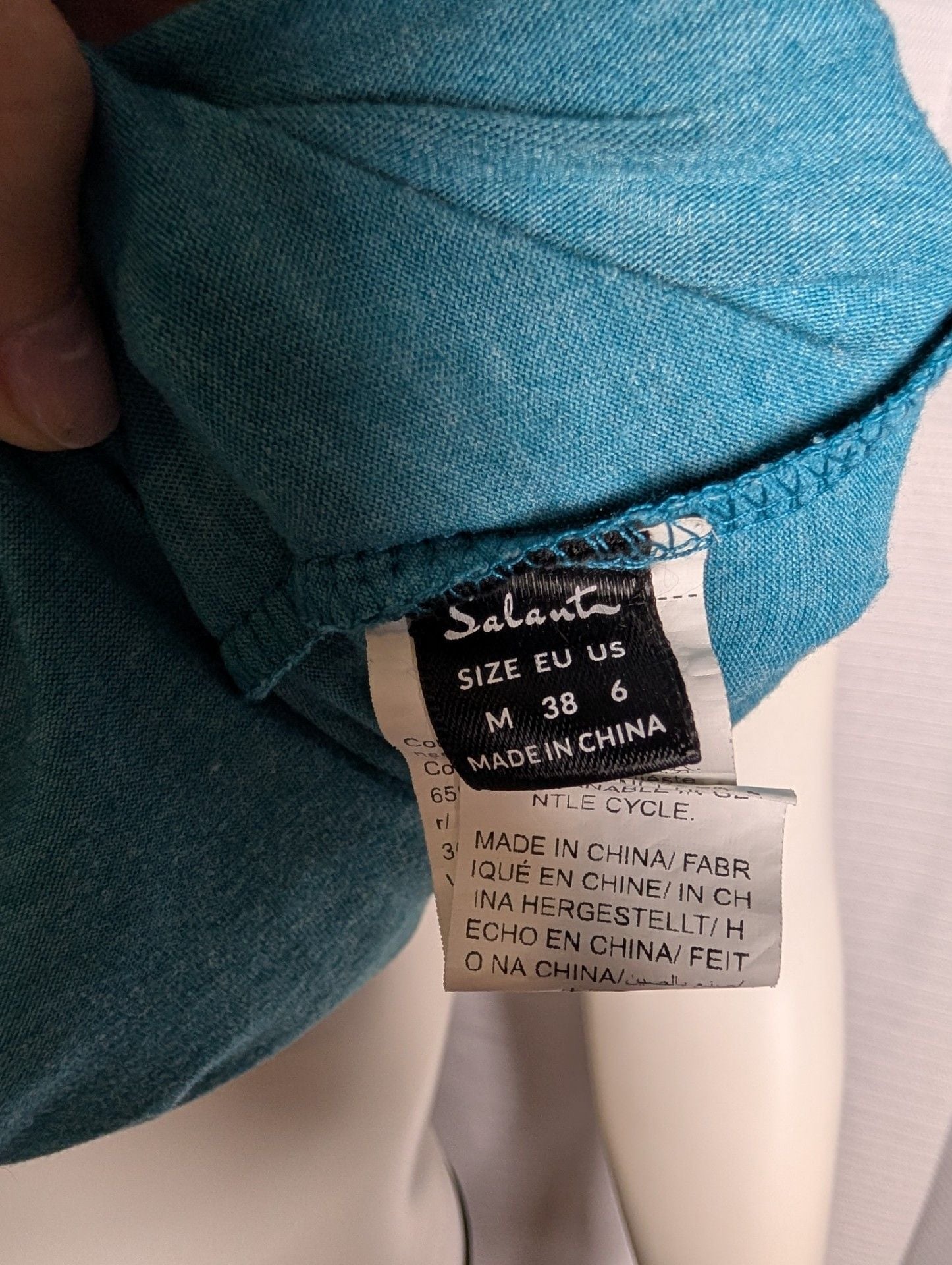 Salanta Women's V-Neck Sleeveless Wrap Tank Top with Side Button Detail 4