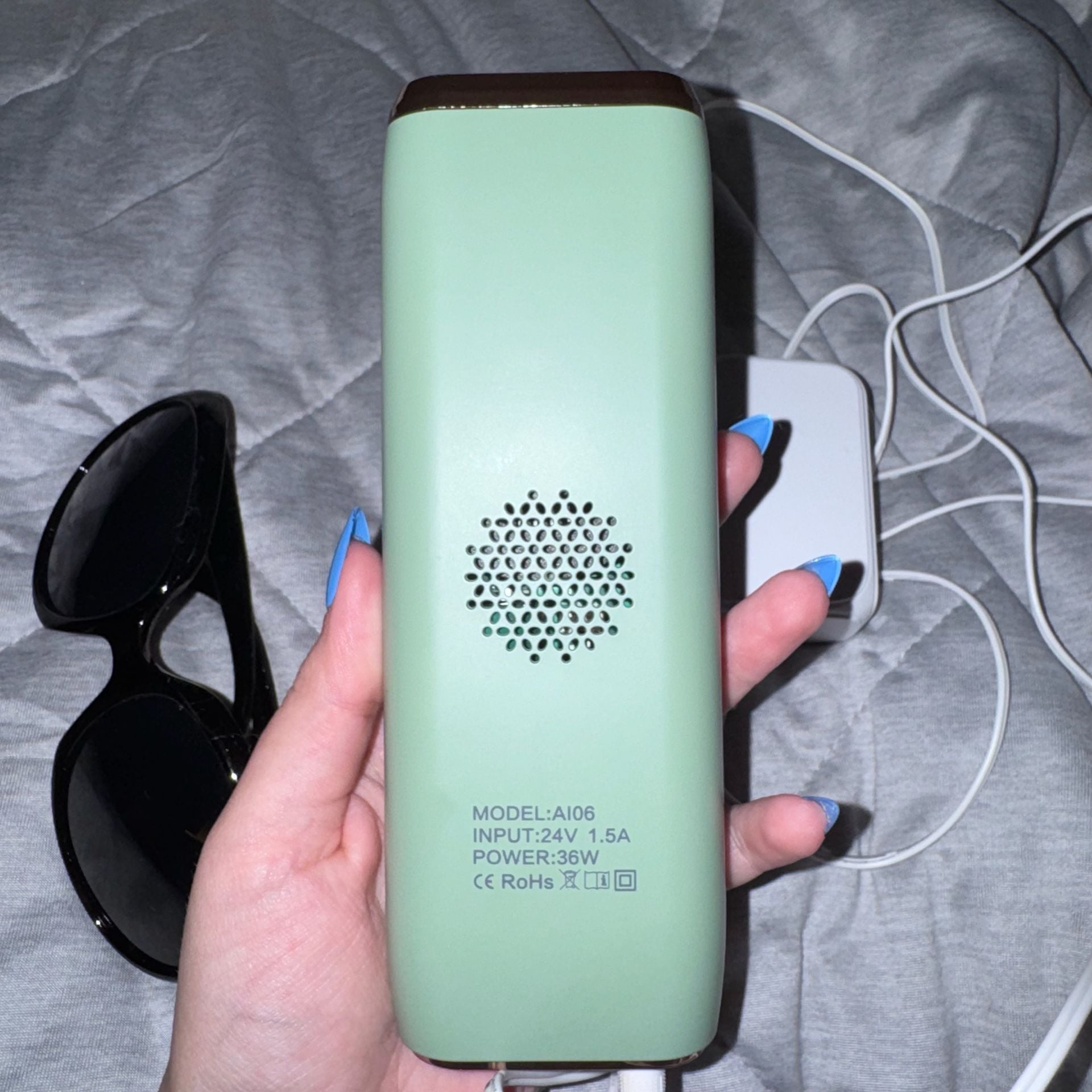 A106 IPL Permanent Laser Hair Removal Device, Emerald Green 2
