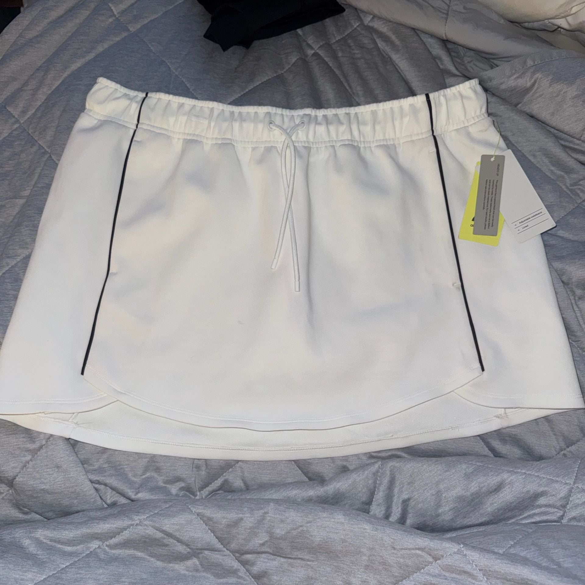 All in Motion Women's Sandwash Skort in Cream 2