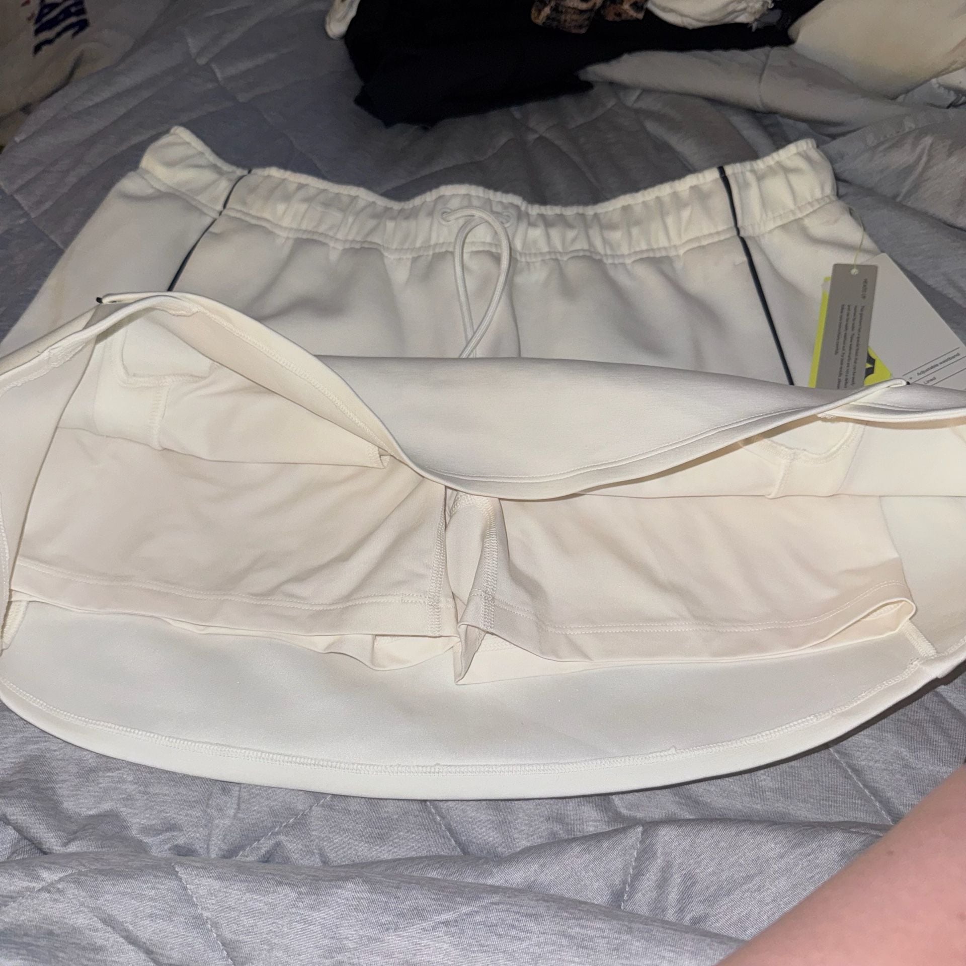 All in Motion Women's Sandwash Skort in Cream 3