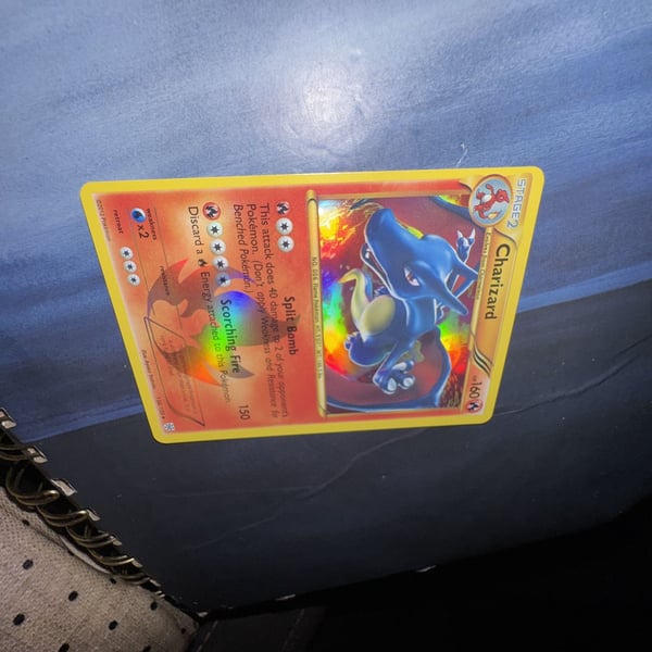 2012 Pokemon B&W Plasma Storm Charizard 136/135 Secret Rare Holographic Card