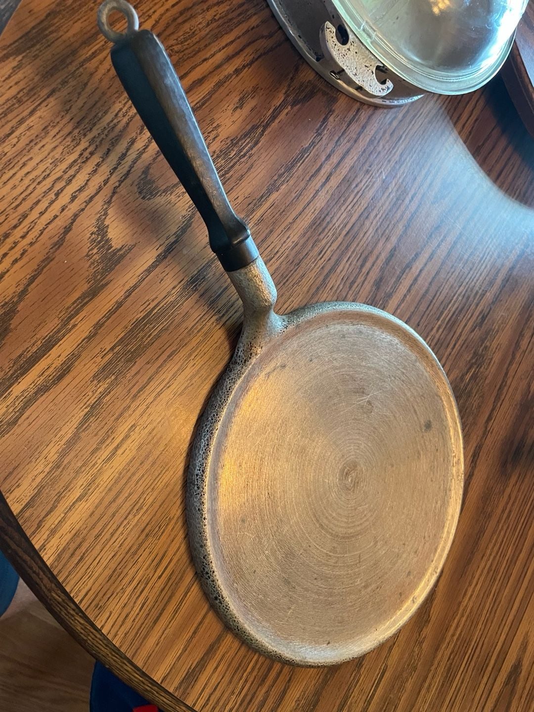 Vintage Guardian Service Hammered Aluminum Pot, Glass Lid, griddle, frying pan. 7