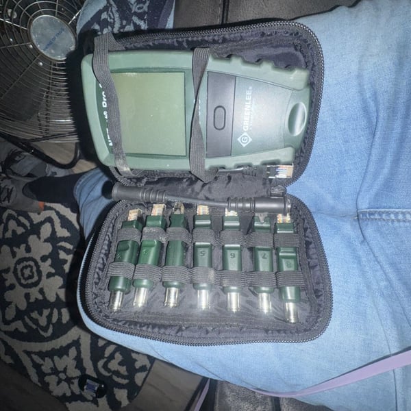 Greenlee NetCat Pro Digital VDV Wiring Troubleshooter and Cable Tester Kit