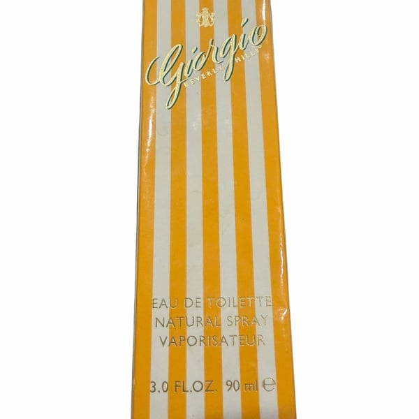 Sealed Giorgio Beverly Hills Giorgio Eau de Toilette Natural Spray 3.0 fl. oz. / 90 ml Parfume