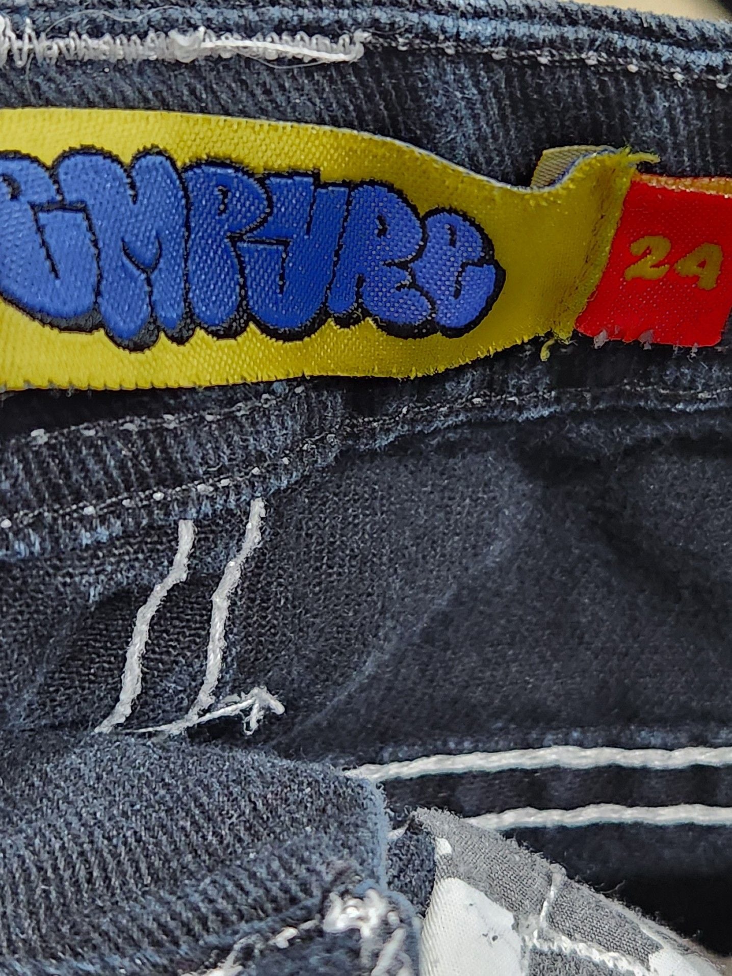 Empyre Boys Black Denim Skate Shorts with Fire Hydrant Graphic 9
