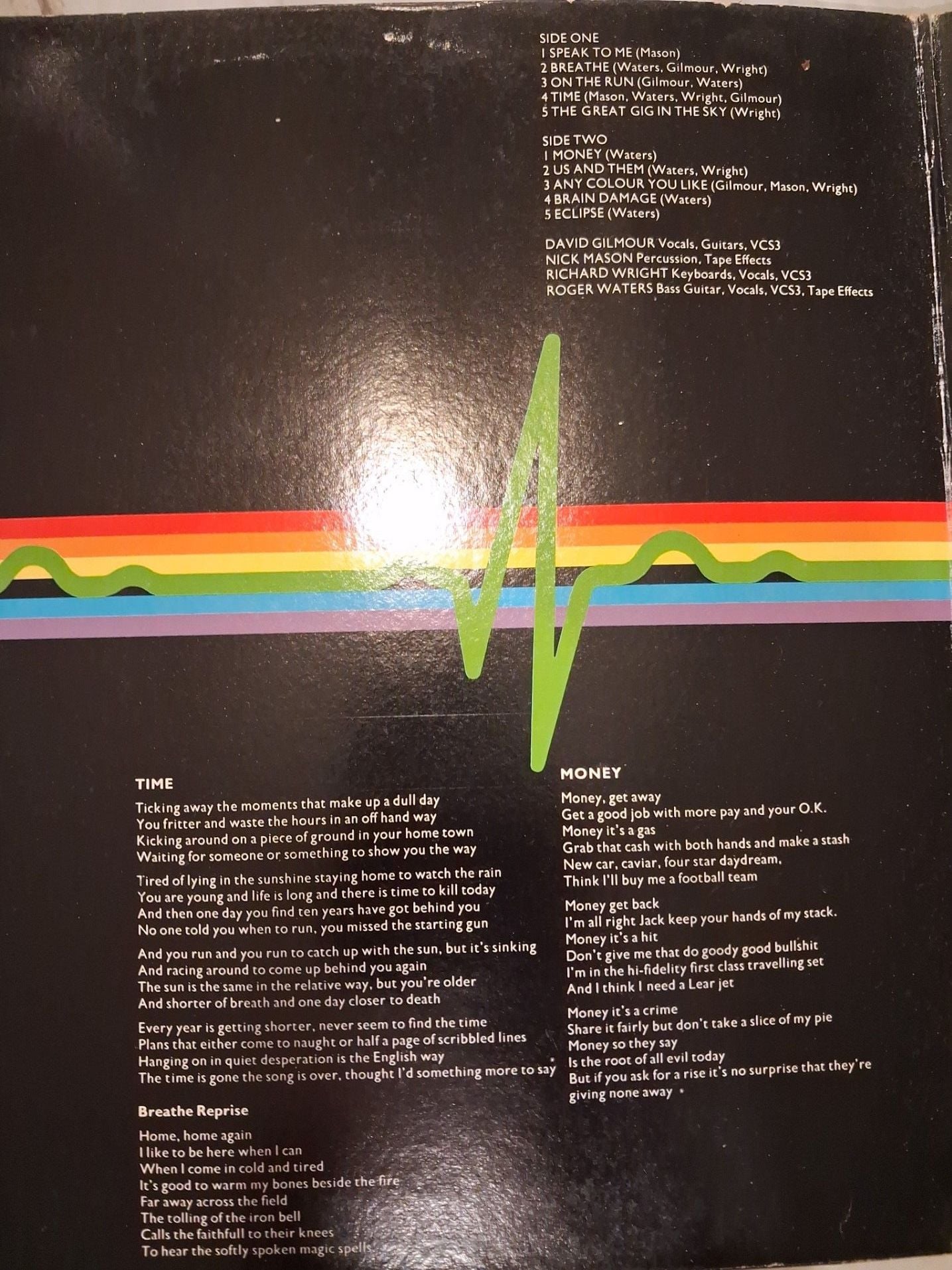 Pink Floyd The Dark Side of the Moon Vinyl LP (1973 US Pressing, SMAS-11163) 2