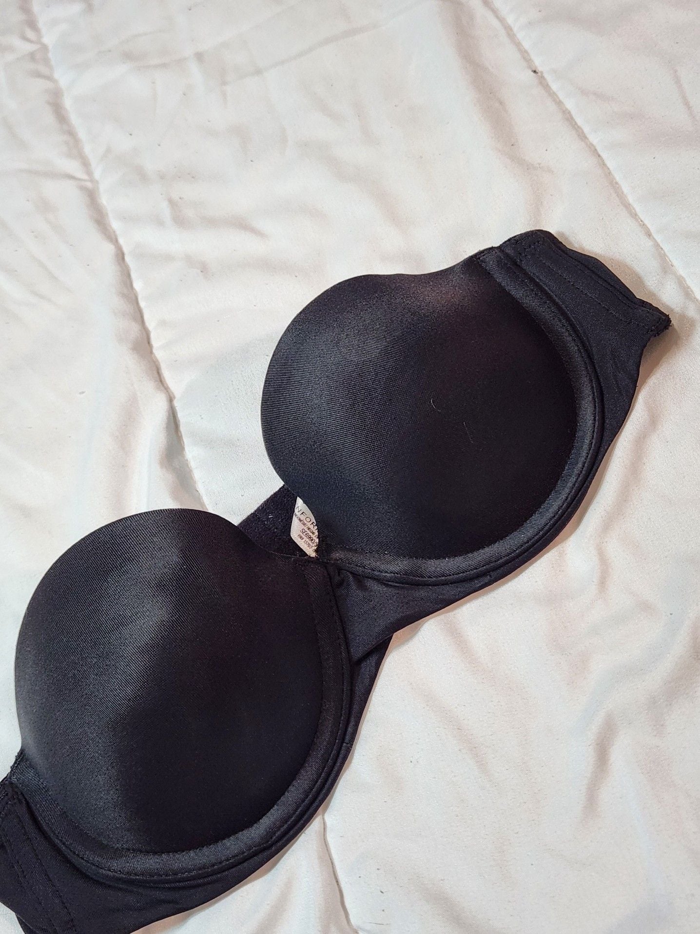 Maidenform Women's Stay Put Strapless Bra SE6990, Black, 34A 1