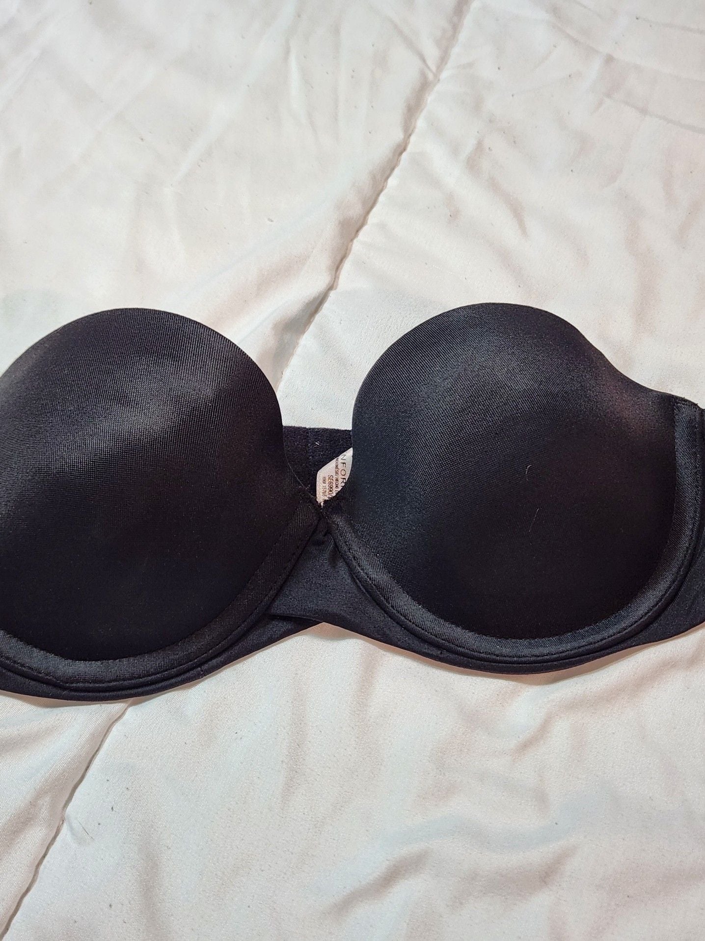 Maidenform Women's Stay Put Strapless Bra SE6990, Black, 34A 2