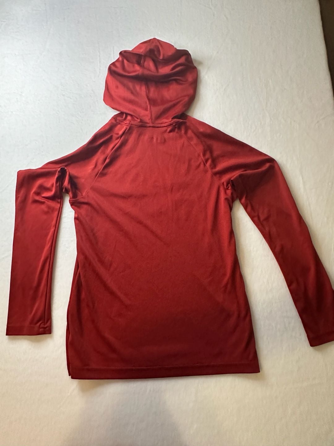 Under Armour Youth Boys Tech Big Logo Lightweight Hooded Pullover Red Size Medium 3