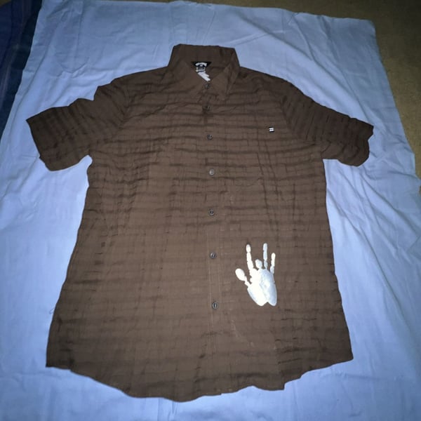 One of a kind Garcia Grateful Dead Billabong Short Sleeve Button-Up Shirt