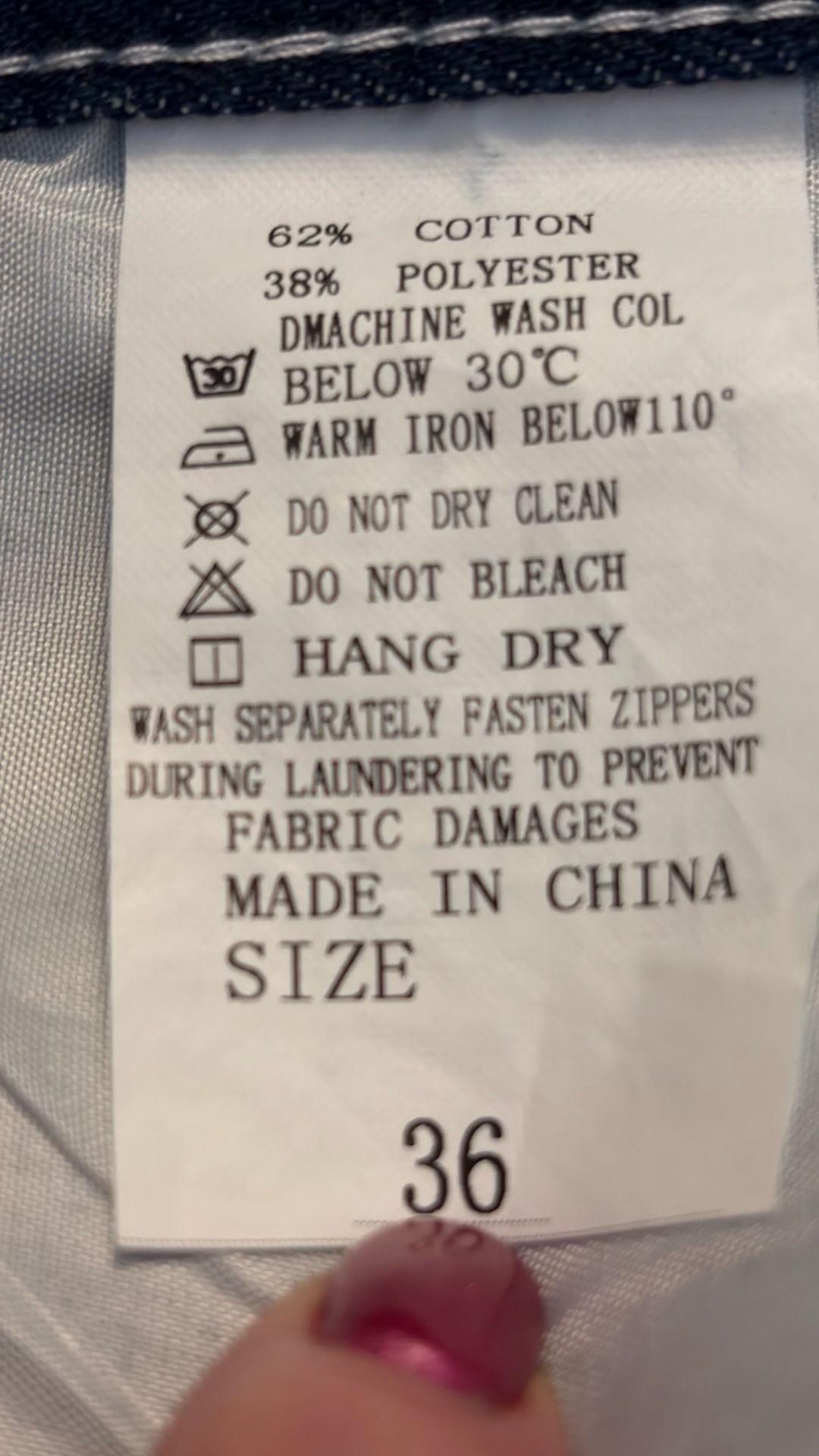 NWT Fashion On Fashion Men’s Distressed Denim Shorts Size 36 Dark Wash Ripped 3