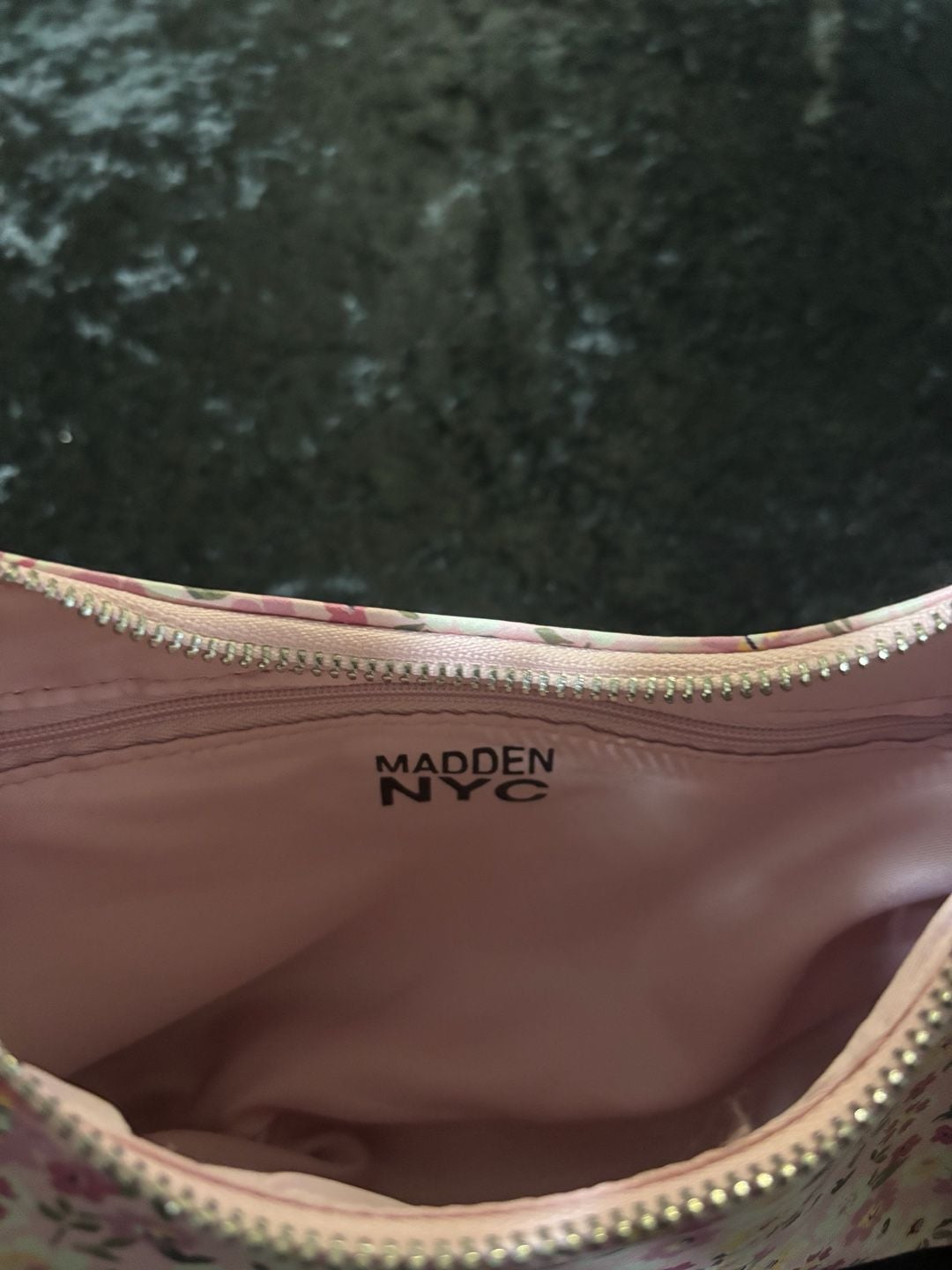 Madden NYC Pink Floral Print Hobo Shoulder Bag 5