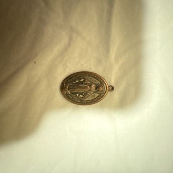 Vintage Diocese of Brooklyn Campaign 1960 Miraculous Medal Pendant