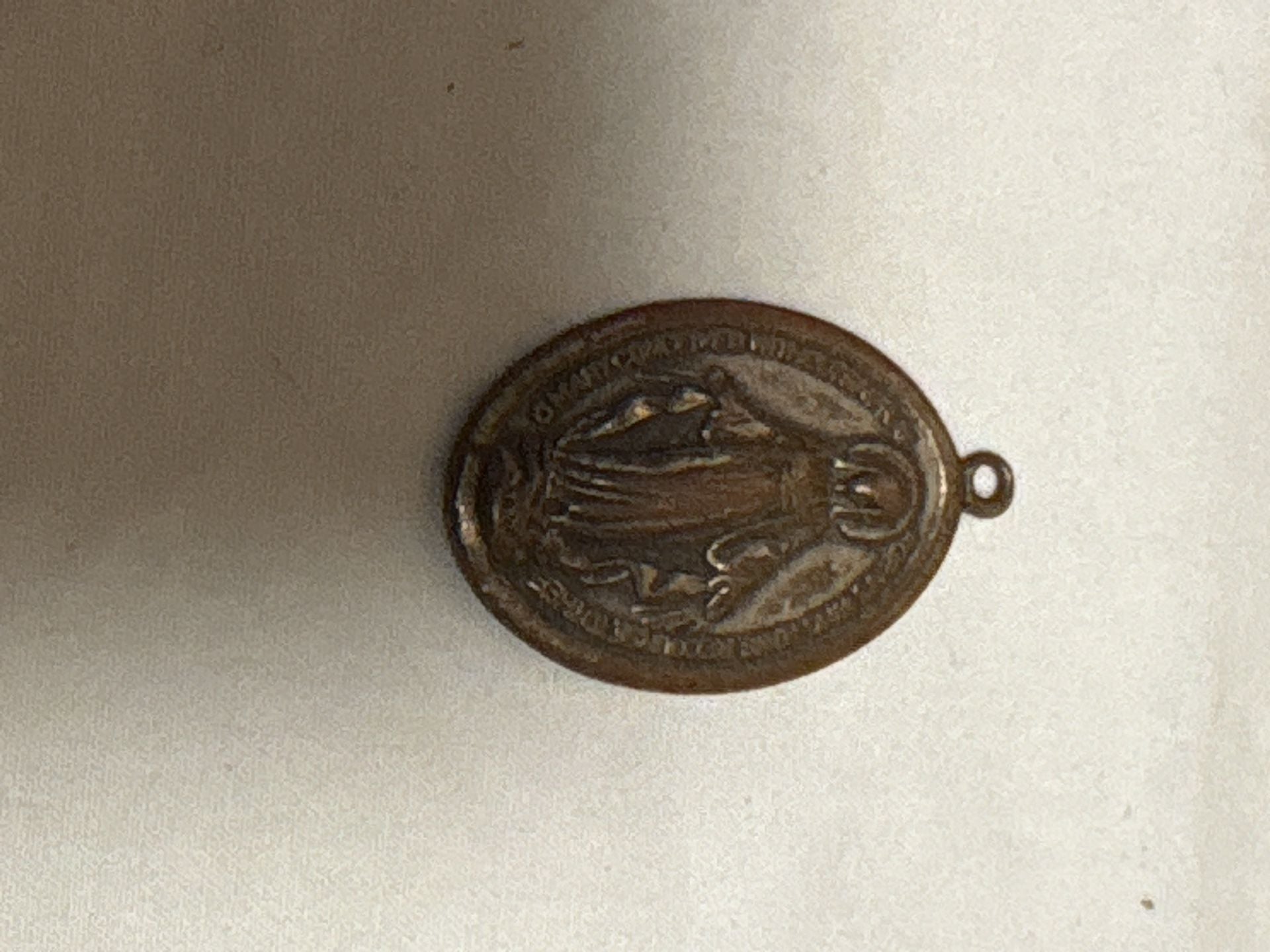Vintage Diocese of Brooklyn Campaign 1960 Miraculous Medal Pendant 5