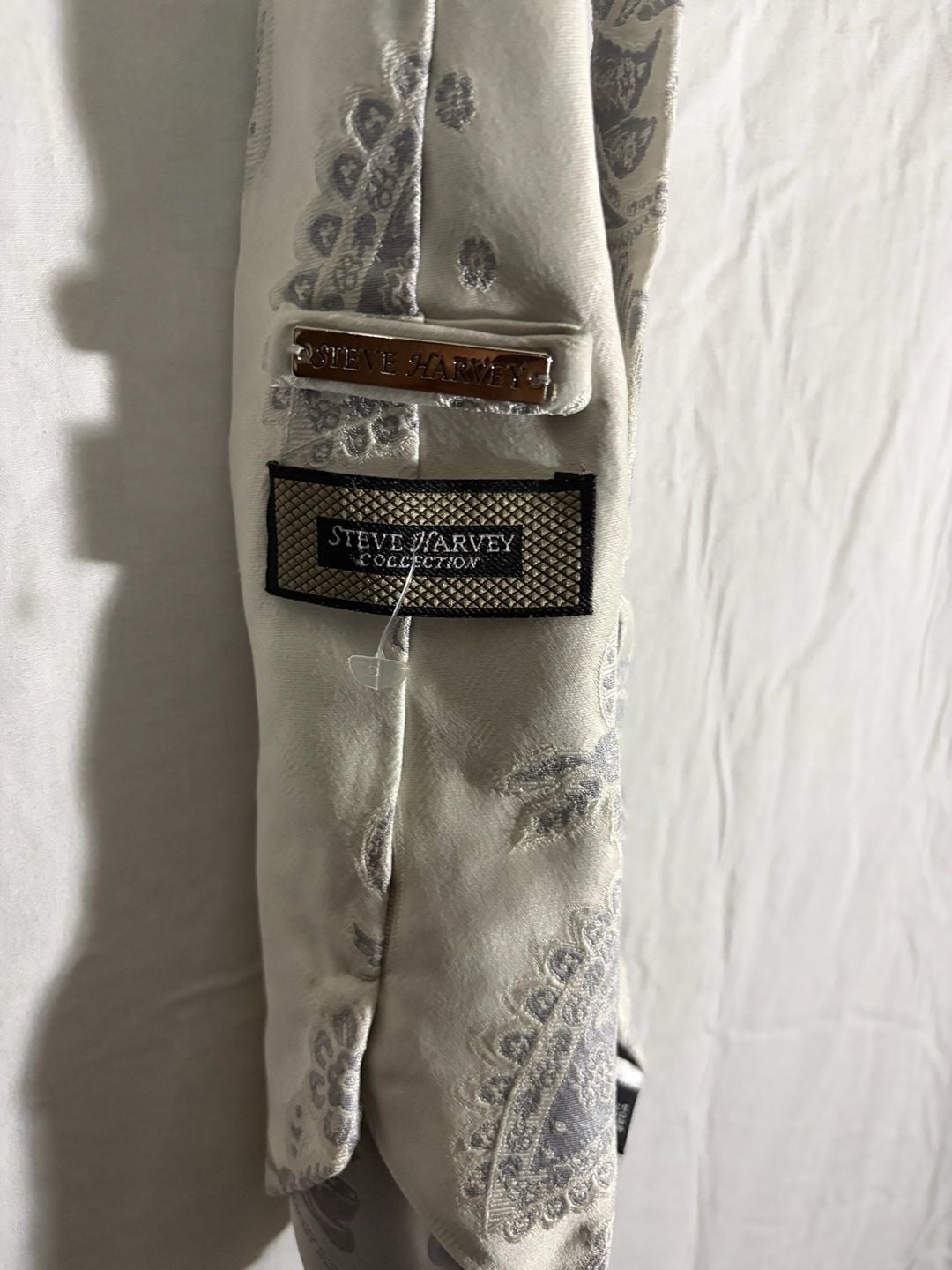 Steve Harvey Collection Paisley Print Men's Necktie 2