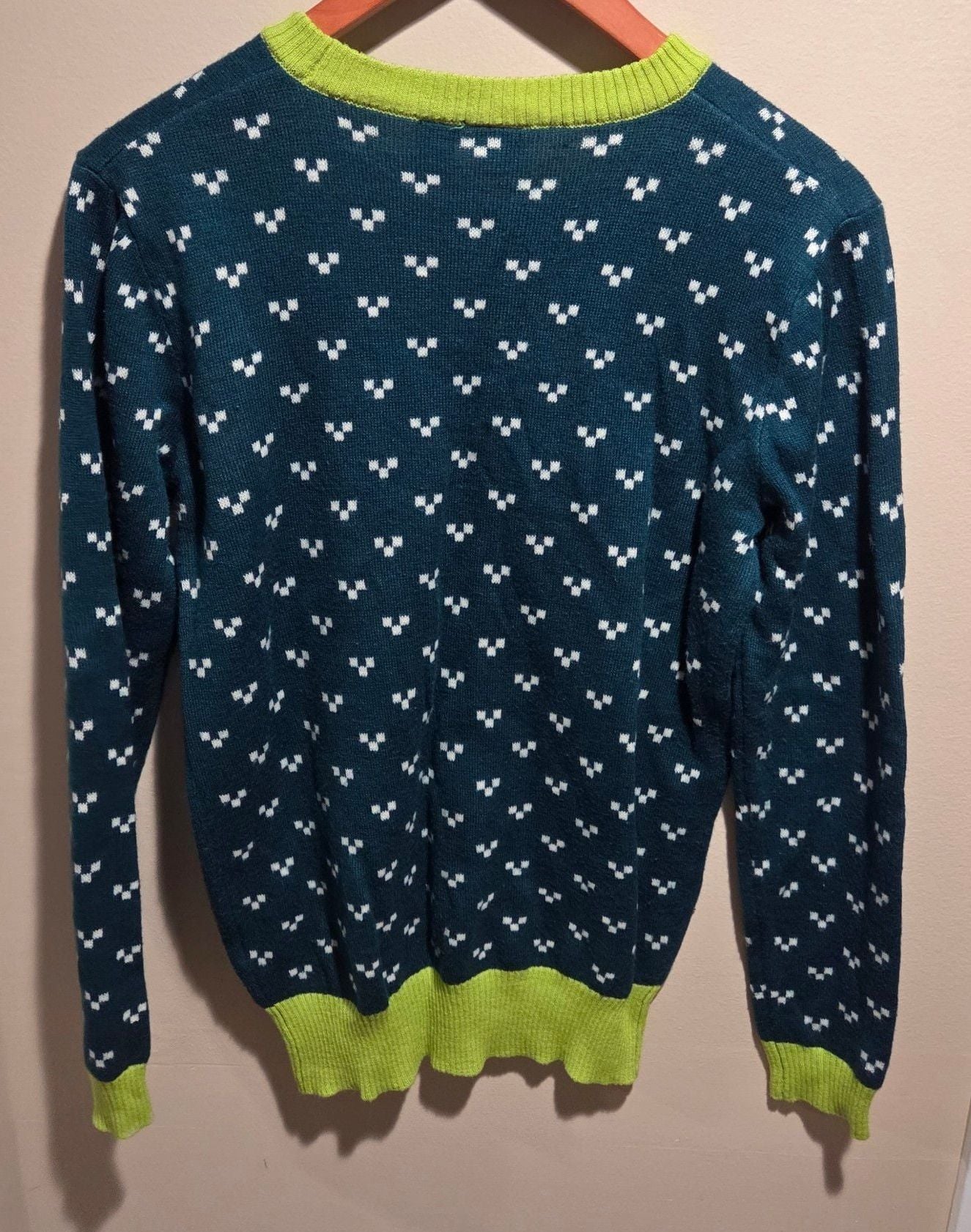 Star Wars Baby Yoda 'Joy In The Galaxy' Knit Christmas Sweater Sm 2