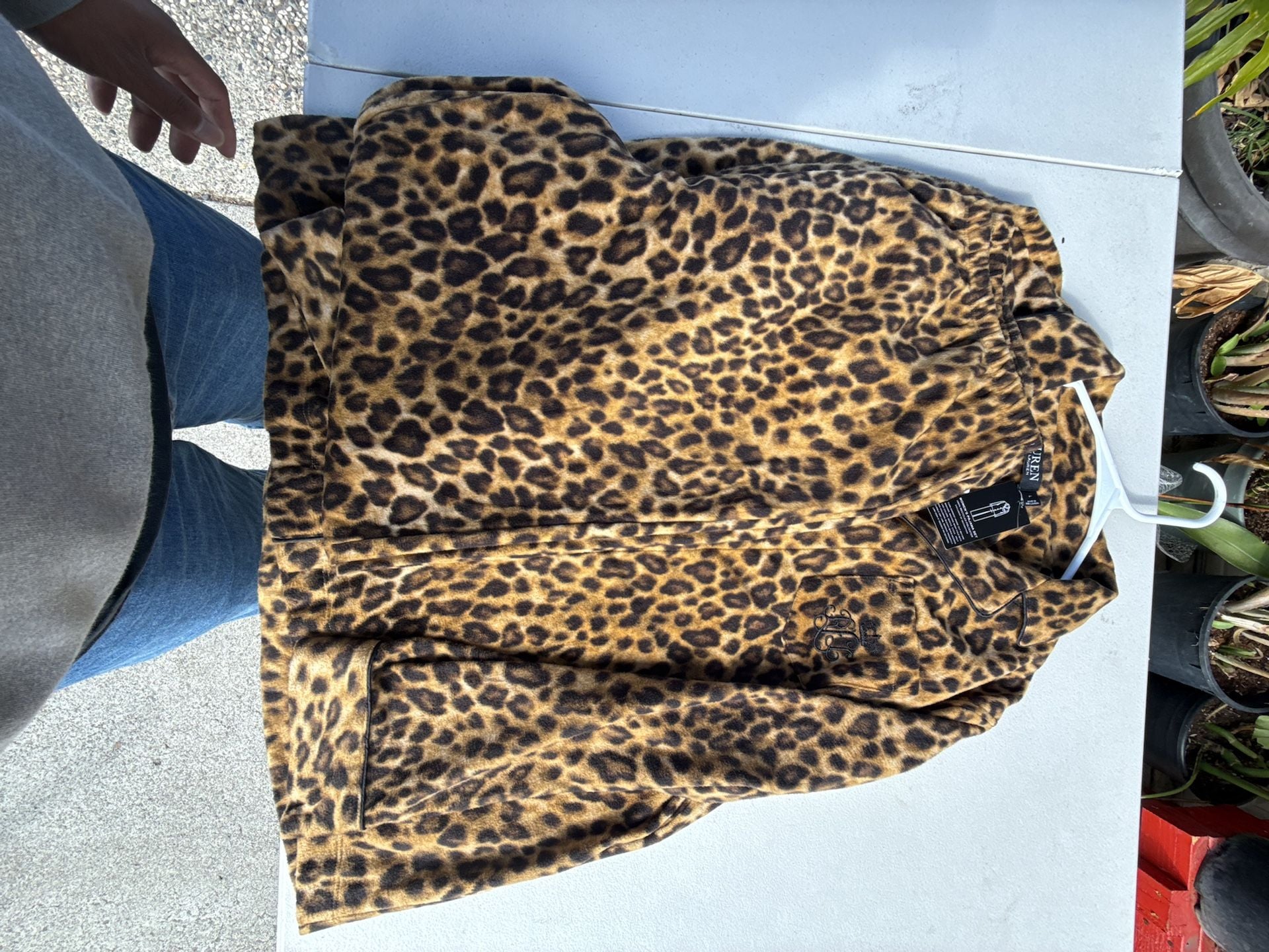 Lauren Ralph Lauren Women's Leopard Print Pajama Set 7
