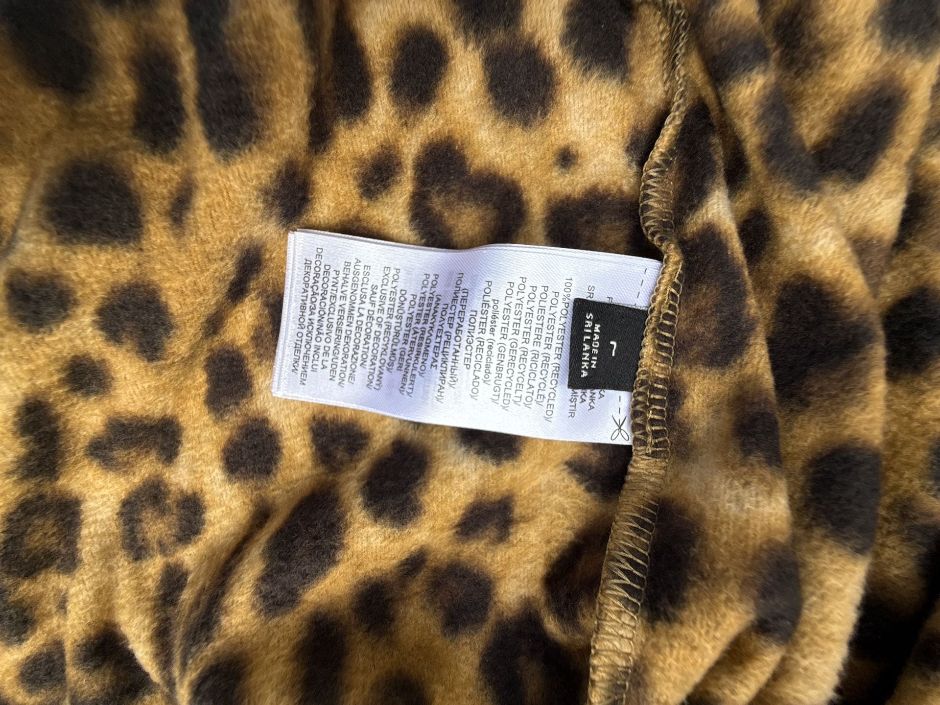 Lauren Ralph Lauren Women's Leopard Print Pajama Set 8