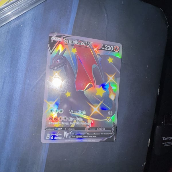 2020 Pokemon TCG Ch.P. Shiny Charizard V 079/073 Full Art Secret Rare Card