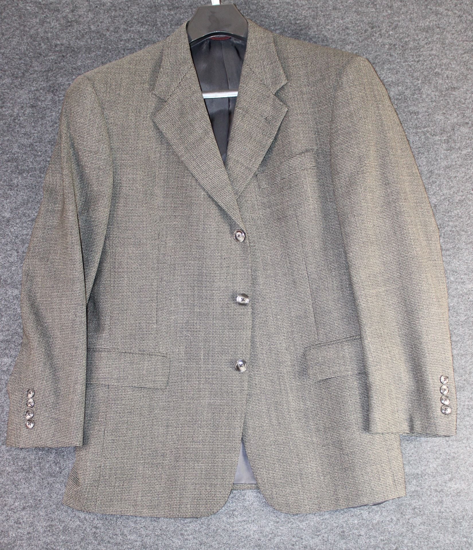 39 Regular Hart Schaffner & Marx Joslins Mens Vintage 3-Button Wool Sport Coat Blazer 2