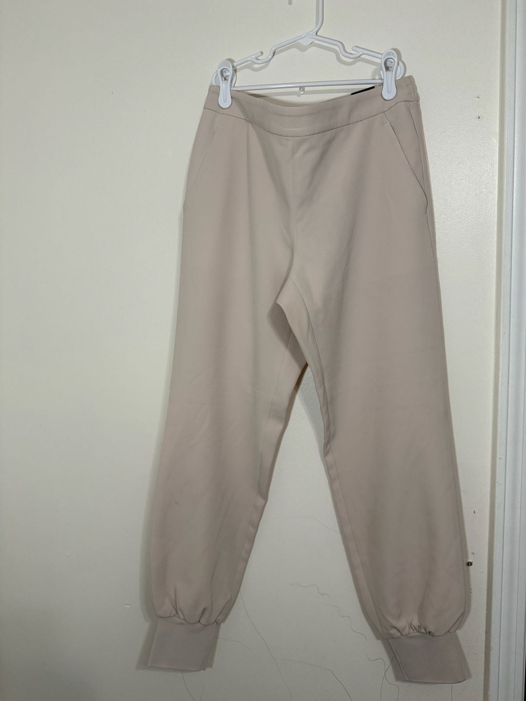 Express Women's High-Rise Elastic Waist Cuffed Jogger Pants 2