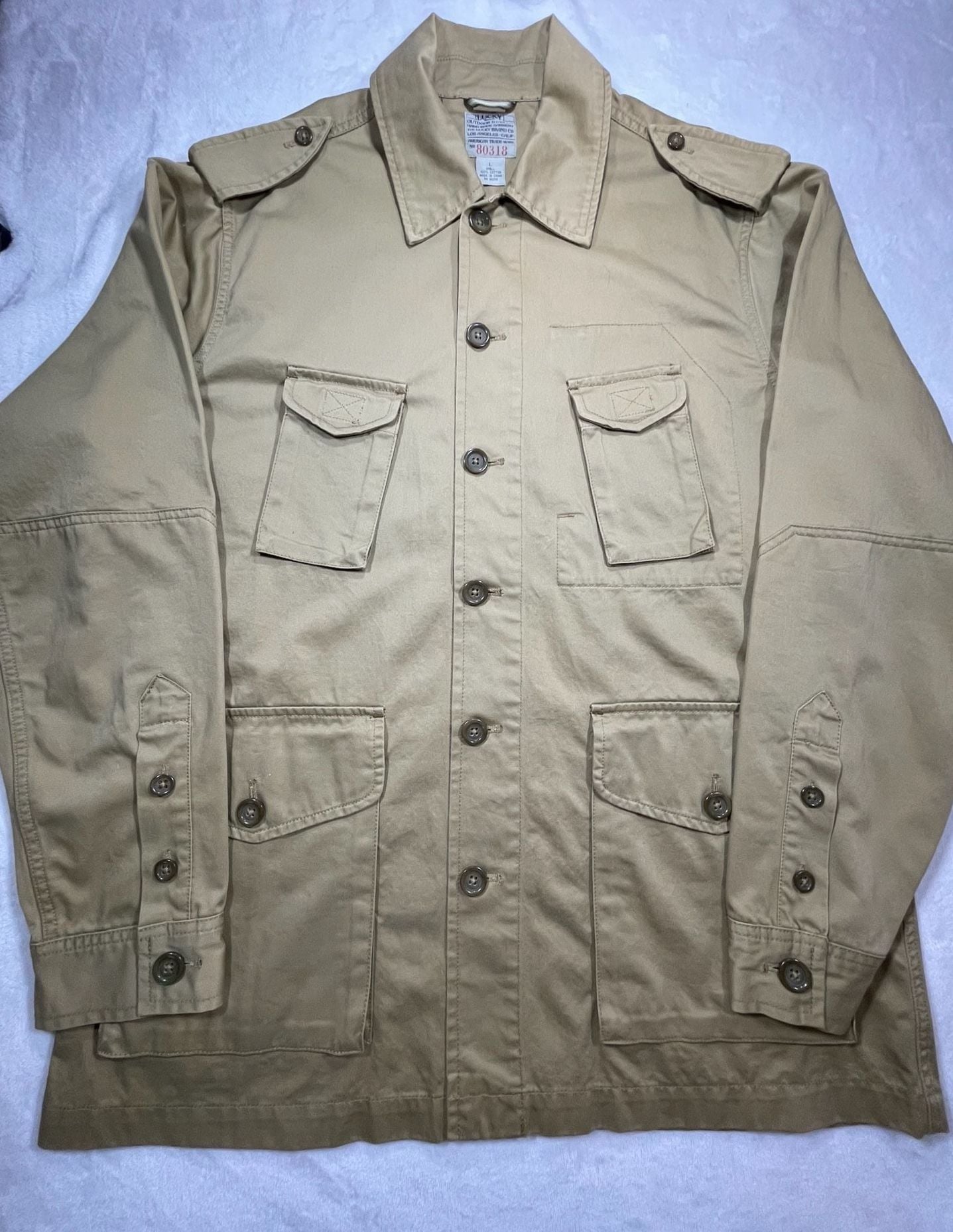 Lucky Brand Outdoor & Utility Field Jacket in Khaki, Men's Size Large 4