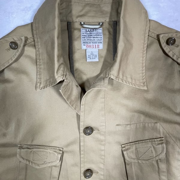 Lucky Brand Outdoor & Utility Field Jacket in Khaki, Men's Size Large