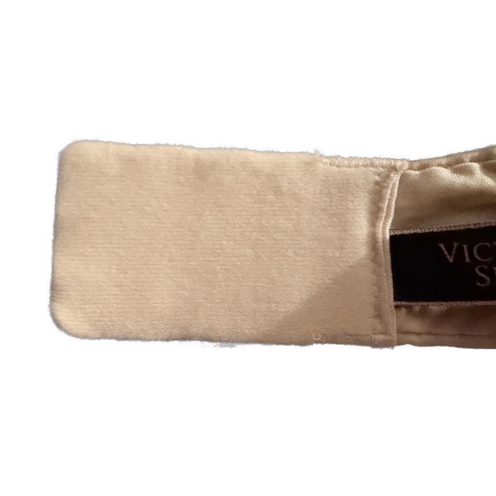 Victoria's Secret Very Sexy Push-Up Bra with Rhinestone Embellished Straps Nude Size 36D 14