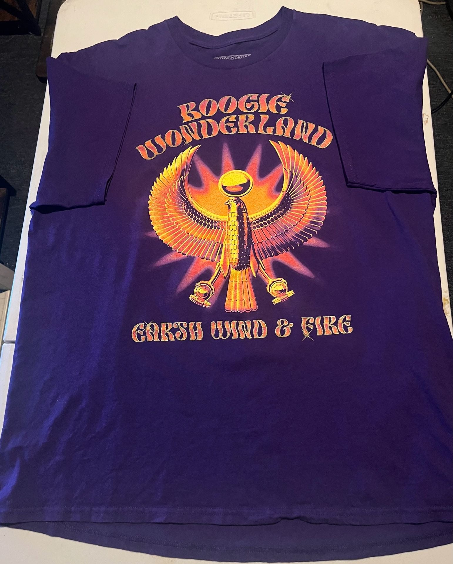 Earth Wind & Fire Boogie Wonderland 2024 Tour Graphic T-Shirt 2