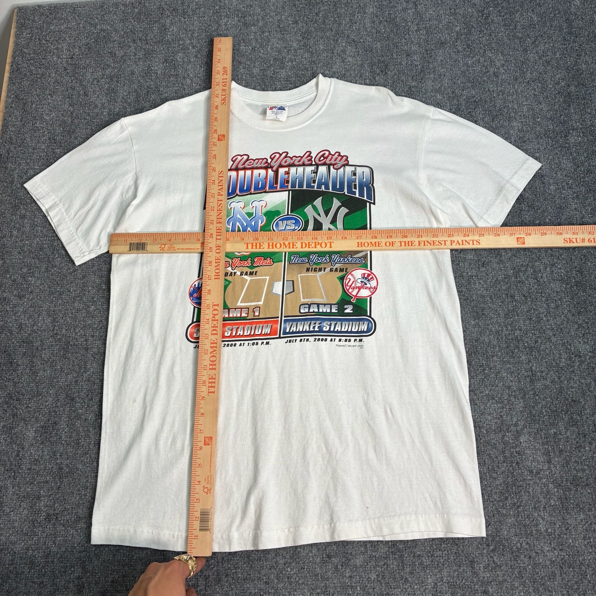 Vintage New York Yankees 1996 Eastern Divaion Champions T-Shirt Size L Starter 6