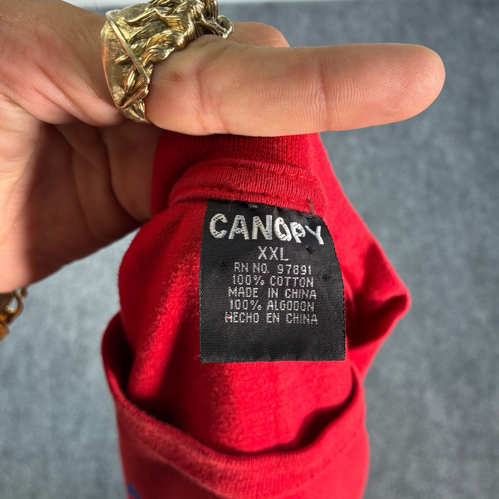 Canopy Keepin' It Real Graphic T-Shirt XXL 7