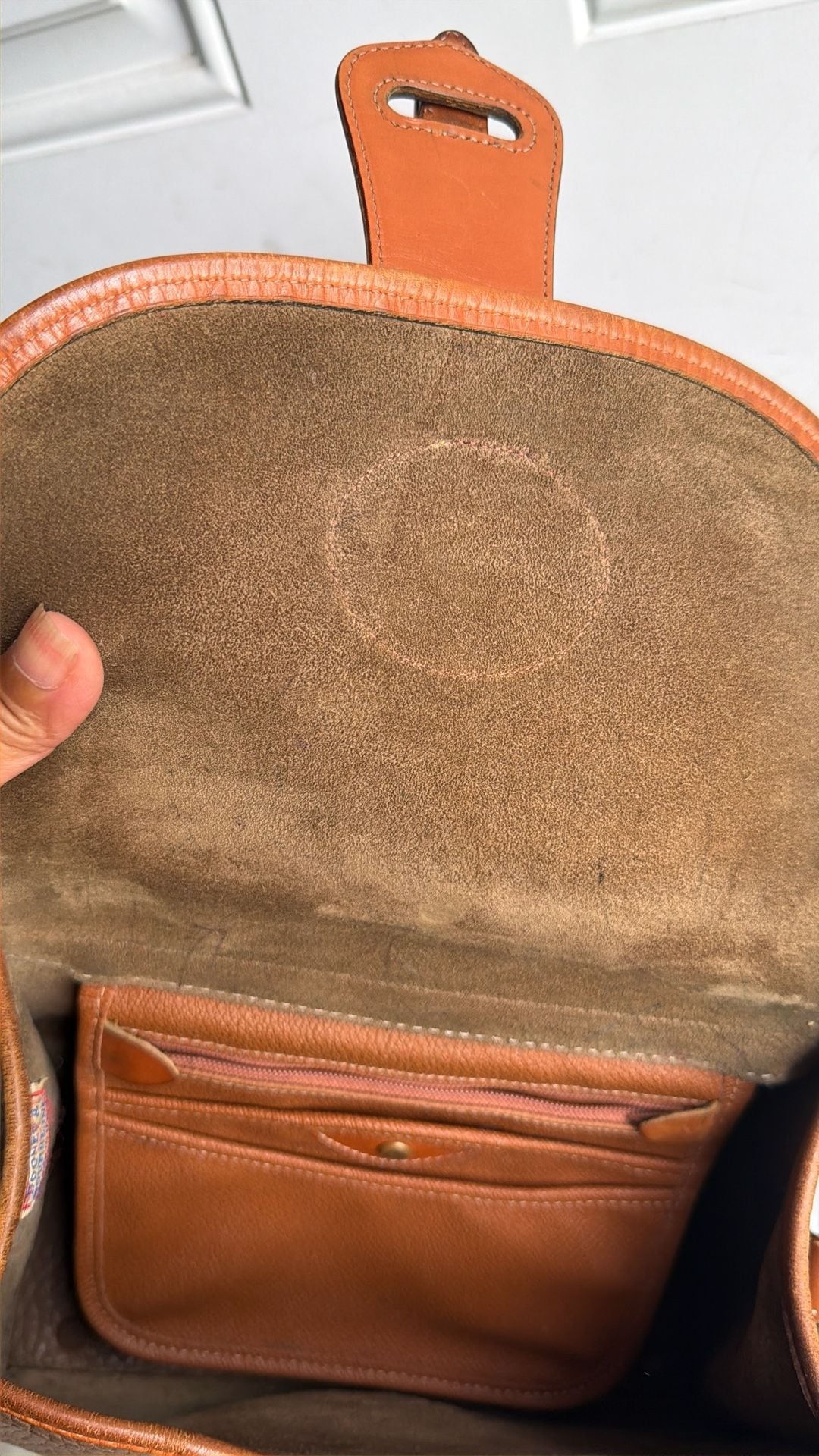 Vintage Dooney & Bourke All-Weather Leather Essex Crossbody Bag 7