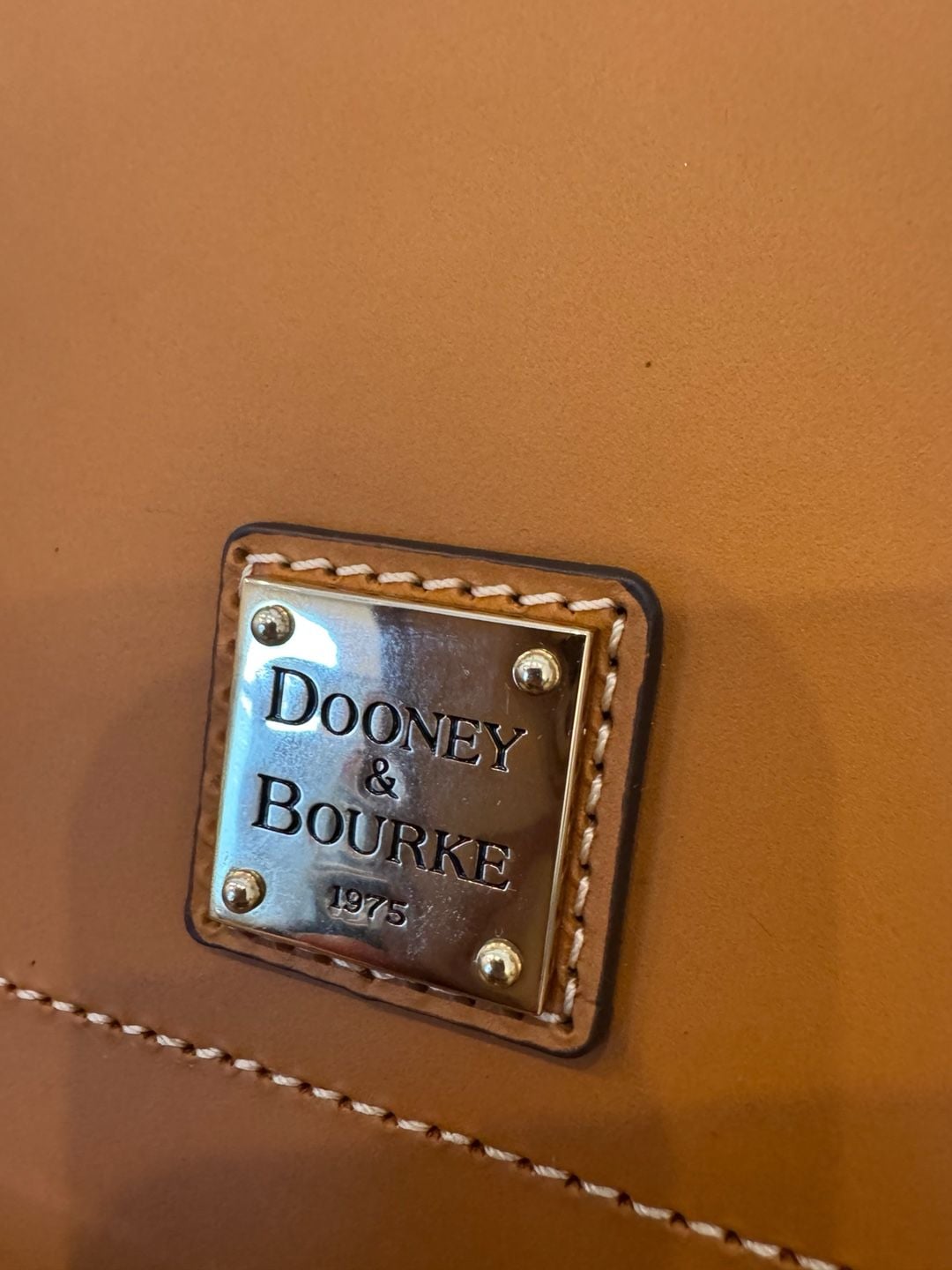 Dooney & Bourke Beacon Vachetta Leather Slip Tote Bag 7