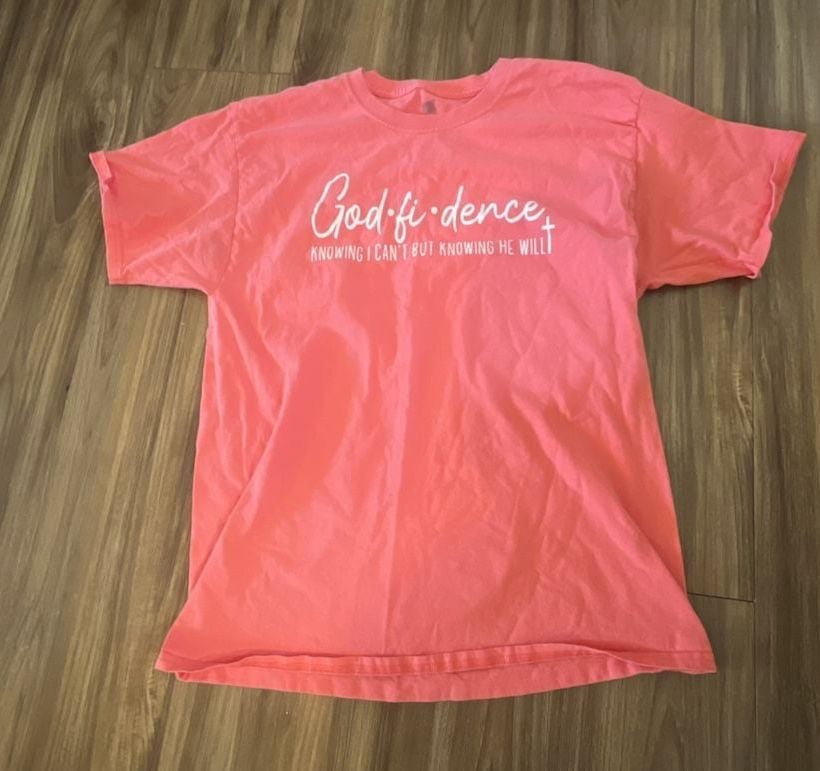 God-Fidence Faith-Based Graphic T-Shirt 2